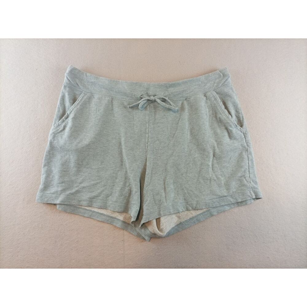 32 Degree Cool Womens Sweat Shorts Size XXL Blue Heather Drawstring